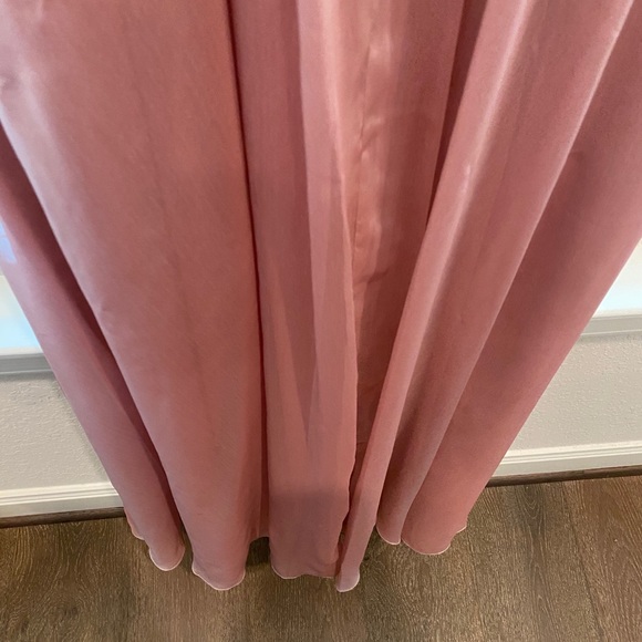 Blush Lace and Chiffon Gown - Picture 5 of 5